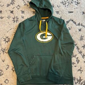 NFL Green Hoodie with Yellow Accents